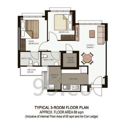 Blk 671A Vine Grove @ Yishun (Yishun), HDB 3 Rooms #630196751
